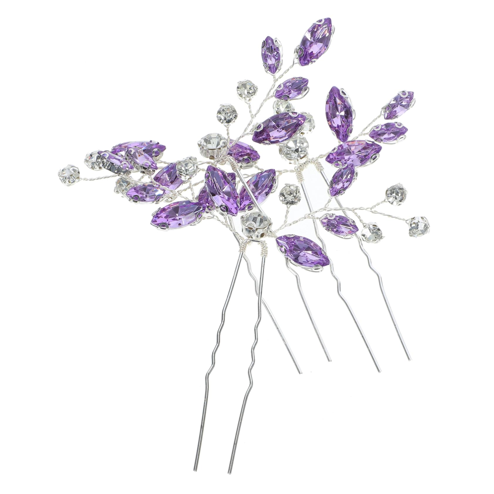 Didiseaon 9 Piezas Tocado Con Horquillas Horquillas Para El Cabello Clips Para El Cabello Joyería Para El o Horquilla Nupcial Horquilla Decorativa Para Niñas Accesorios De