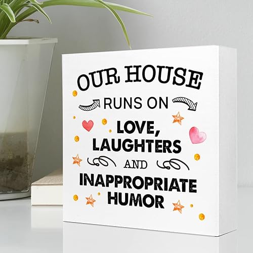 Miniatura 27 de Letrero con texto en inglés «Hello There Handsome», placas de madera inspiradoras, divertido letrero de caja de madera para baño, decoración de baño