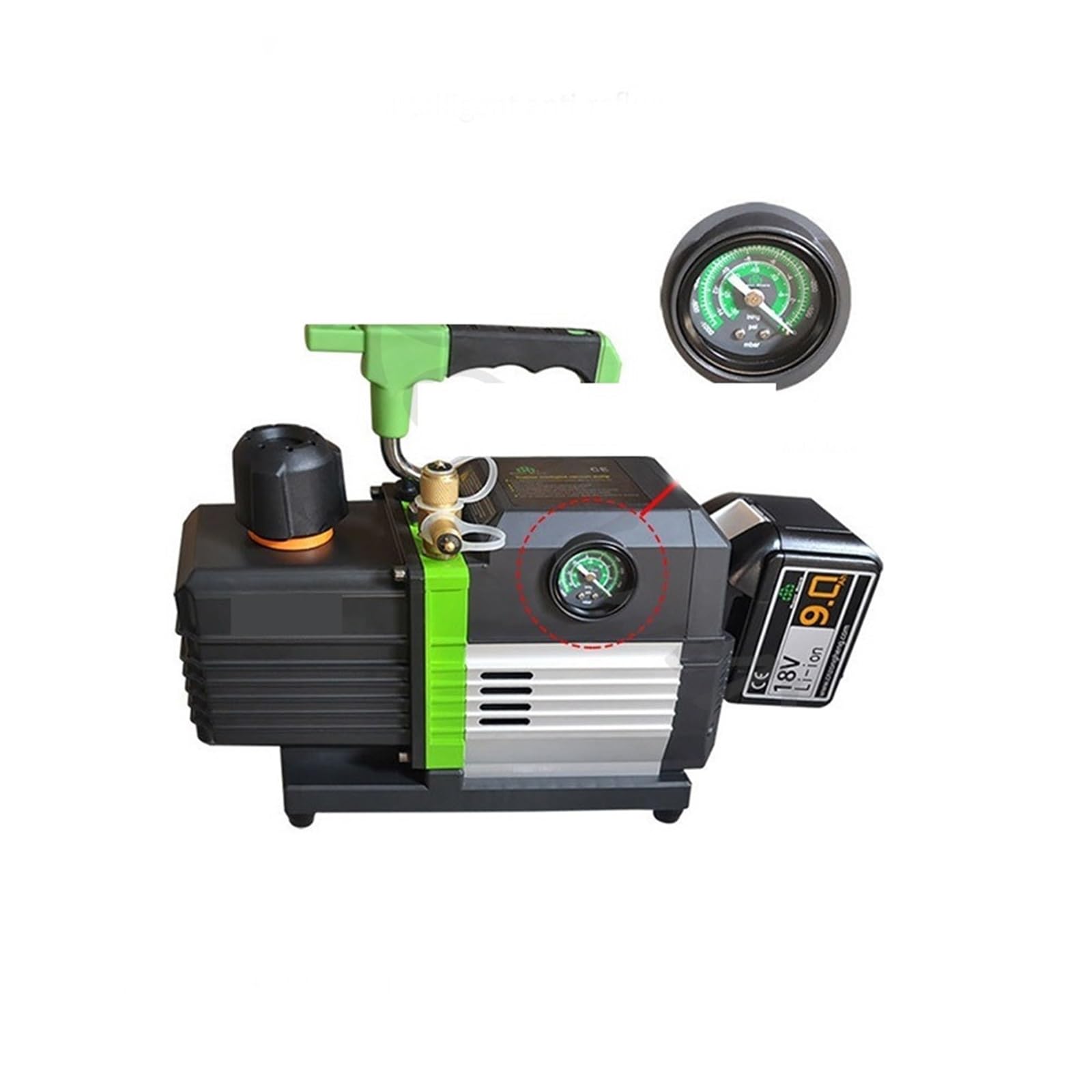 CUDTAPI Vacuum Pump, Vacuum Strong Suction Pump Explosion-proof 1.5L Small Smart Lithium Battery Rechargeable(ST-M2BM)
