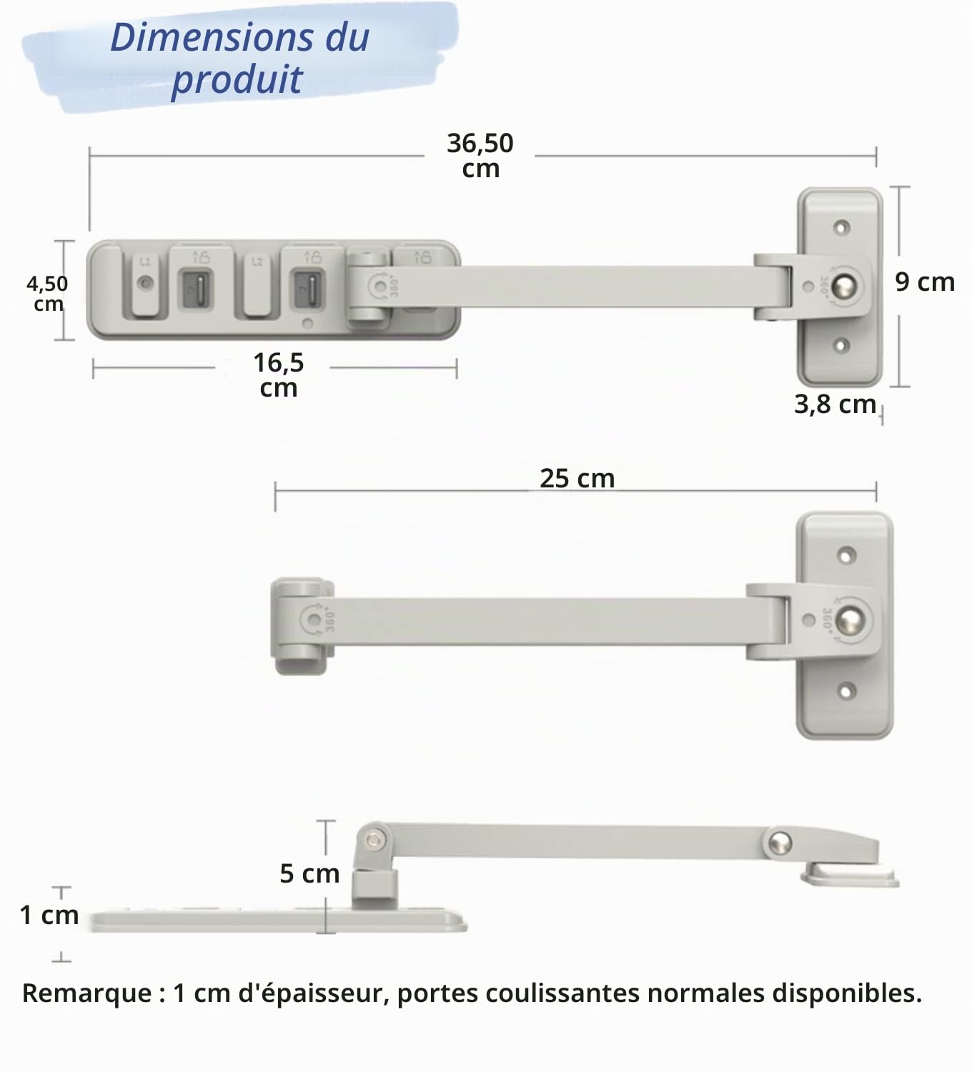 WUBAYI Entrebâilleur de fenêtre autocollant, sécurité enfant bébé, porte coulissante bébé, limiteur de fenêtre anti-ouverture, loquet de fenêtre de haut niveau de protection de l'enfant anti-chute