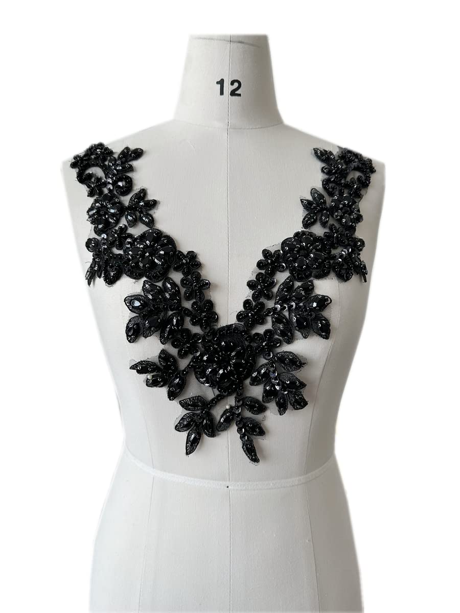 chinese dress ladies Women's Black Lace Ruffle Dress main image 0