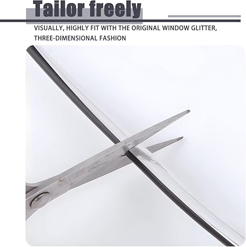 Miniatura 5 de 1 tira de sellado anticolisión para borde de puerta de automóvil, aislamiento acústico en forma de U de 18 pies y moldura de decoración de goma