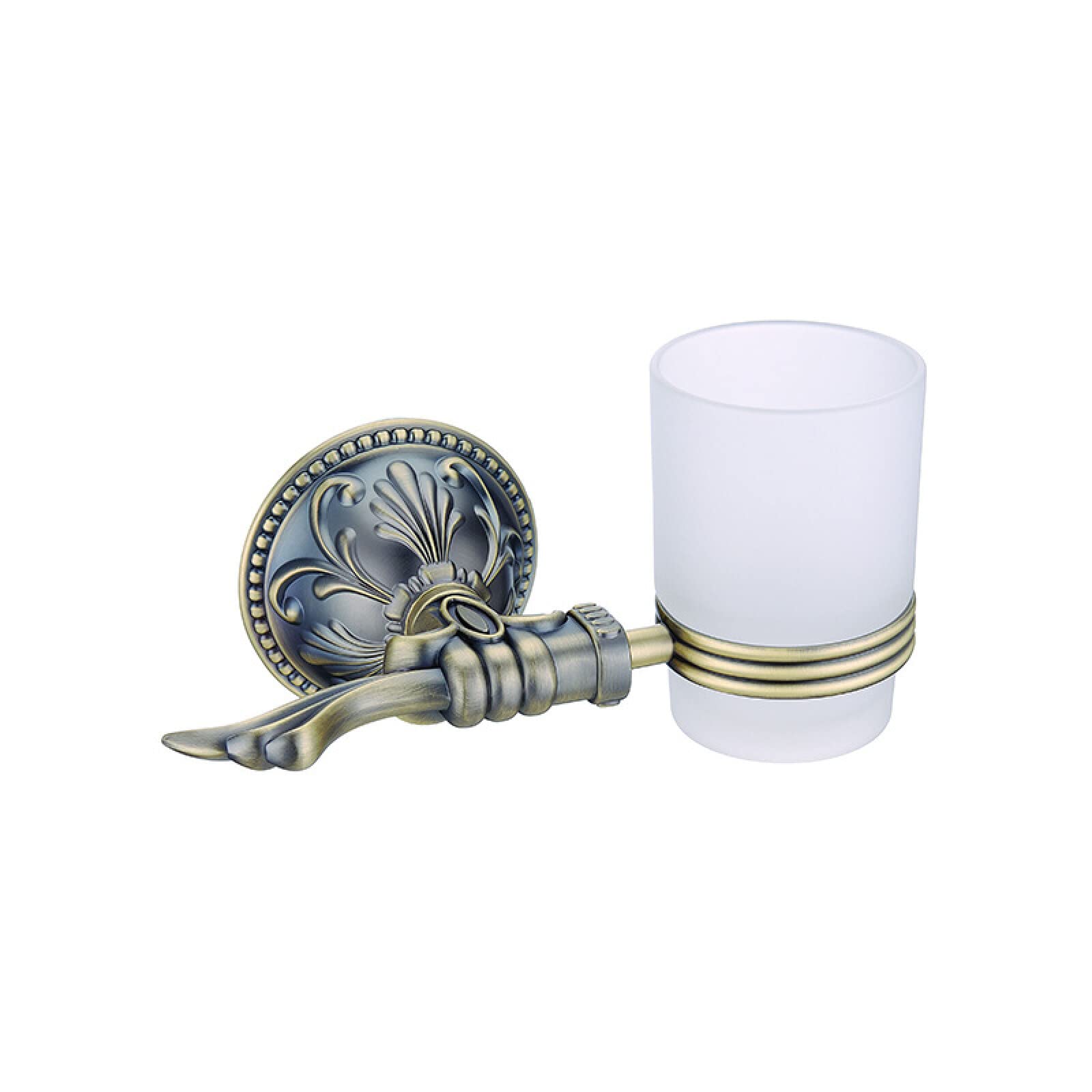 Set de Baño Cromado Zirconio Dorado Toallero de Papel Higiénico Dispensador de Jabón Toallero de Baño Colgante de Baño, Doble Varilla - Titanio Dorado