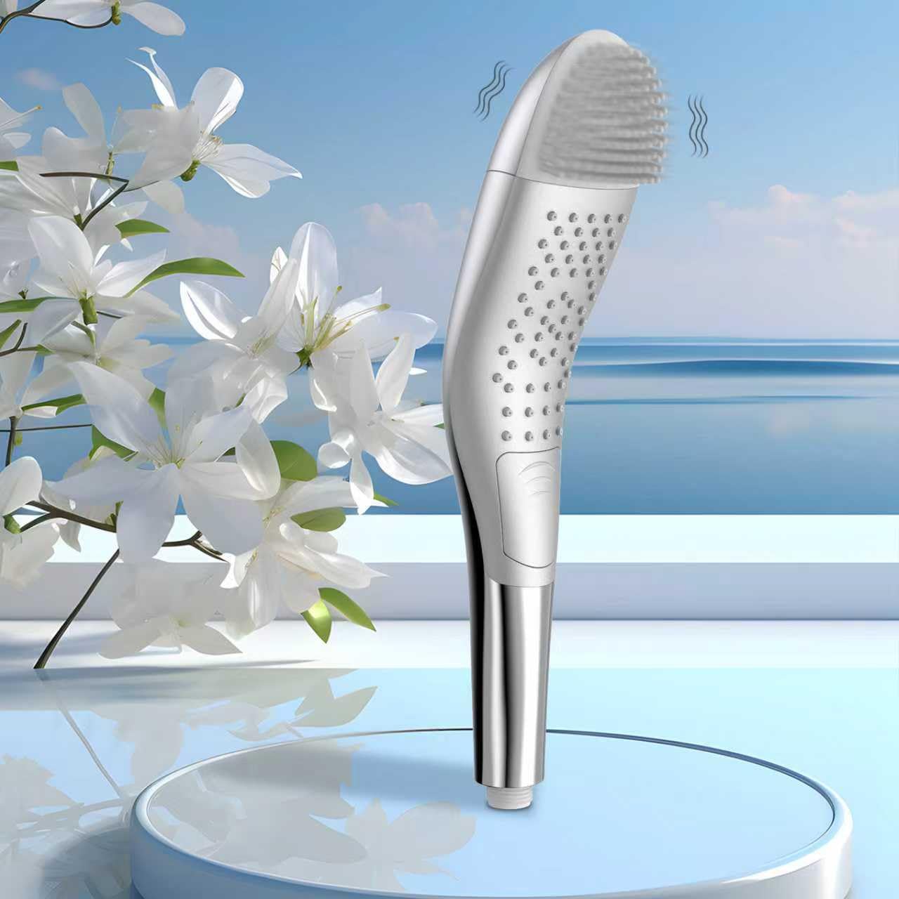 Photo 1 of 2-in-1 Multifunction Personal Massager, 5 Modes & 9 Speeds, Intimate Massager for Clitoral, Nipple, G-Spot & Penis Stimulation, Solo or Couples Use