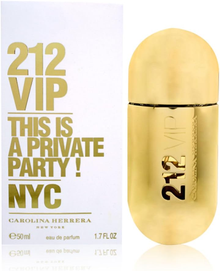 212 Vip Eau de Parfum Spray for Women, 1.7 Fluid Ounce