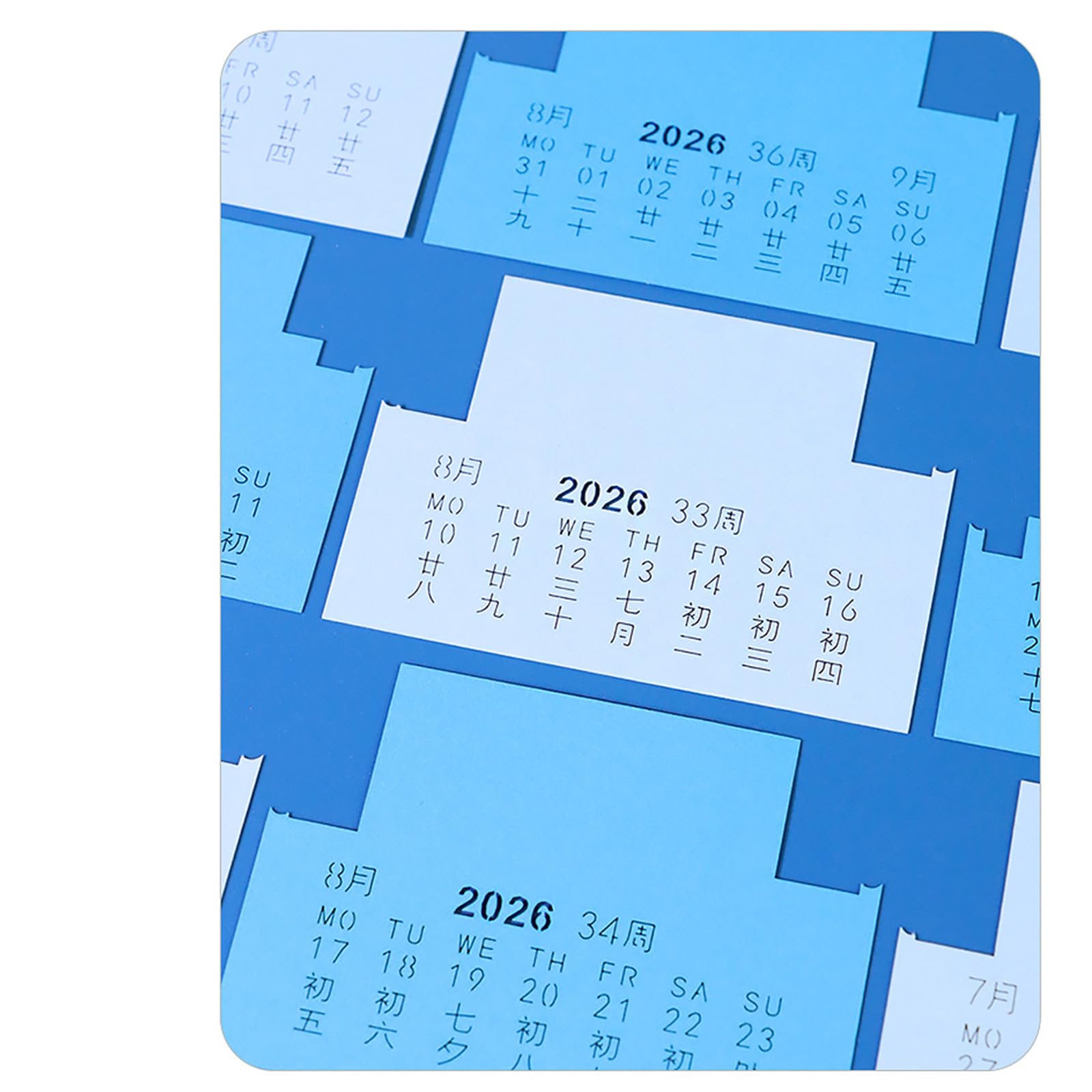 Planificador semanal sostenible para 2026, diseñado un precioso cuaderno con esculturas de submarino, planificador semanal