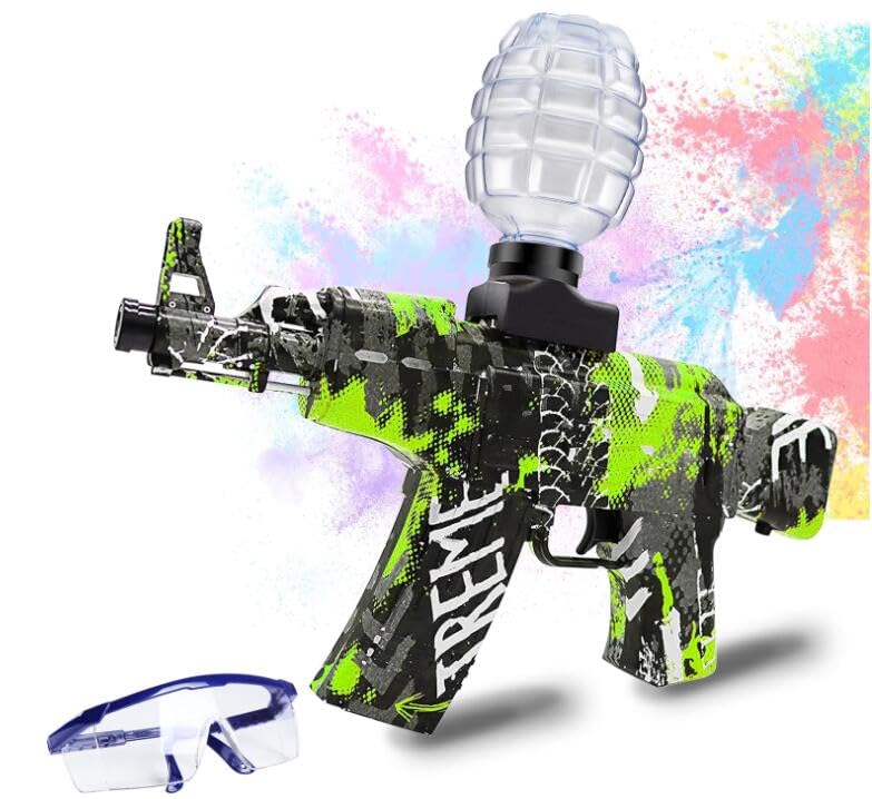 Toy Blaster, Automatic Electric Toy Foam Blasters With 10 Recycle Soft ...