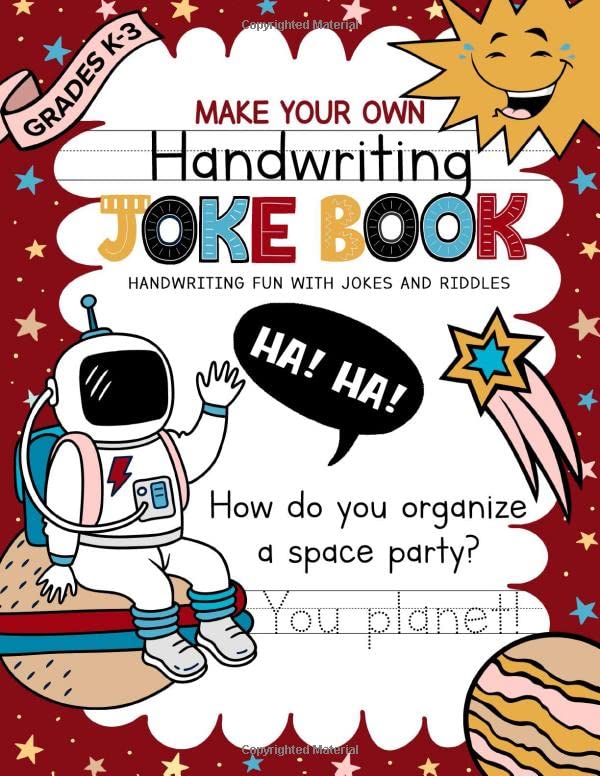 Make Your Own Handwriting Joke Book: Printing Practice For Grades K-3 (Educational Resources For Quality Learning)