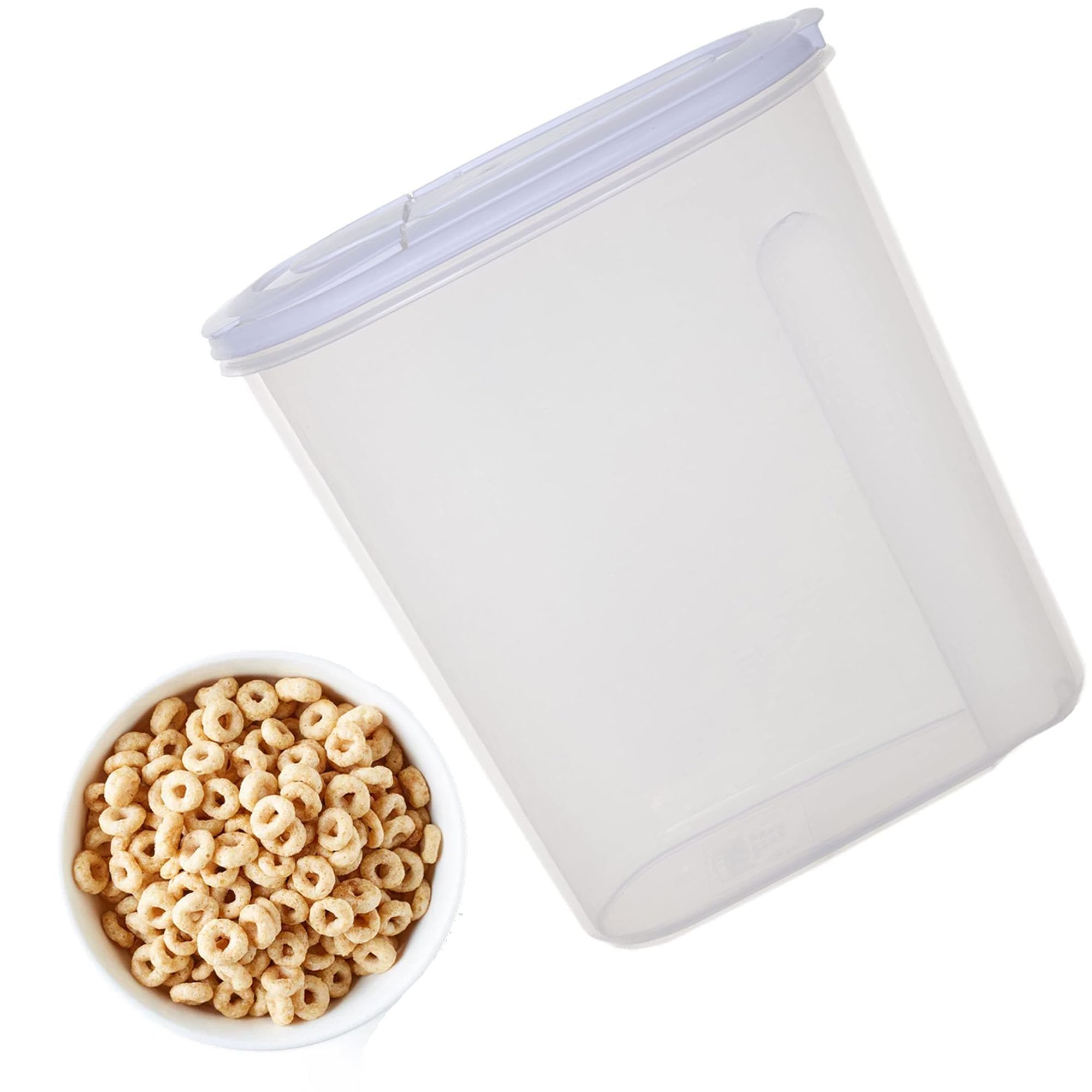 Storm Trading Group Clear Cereal Storage Container Airtight 5 Litre Food Pantry Storage Container