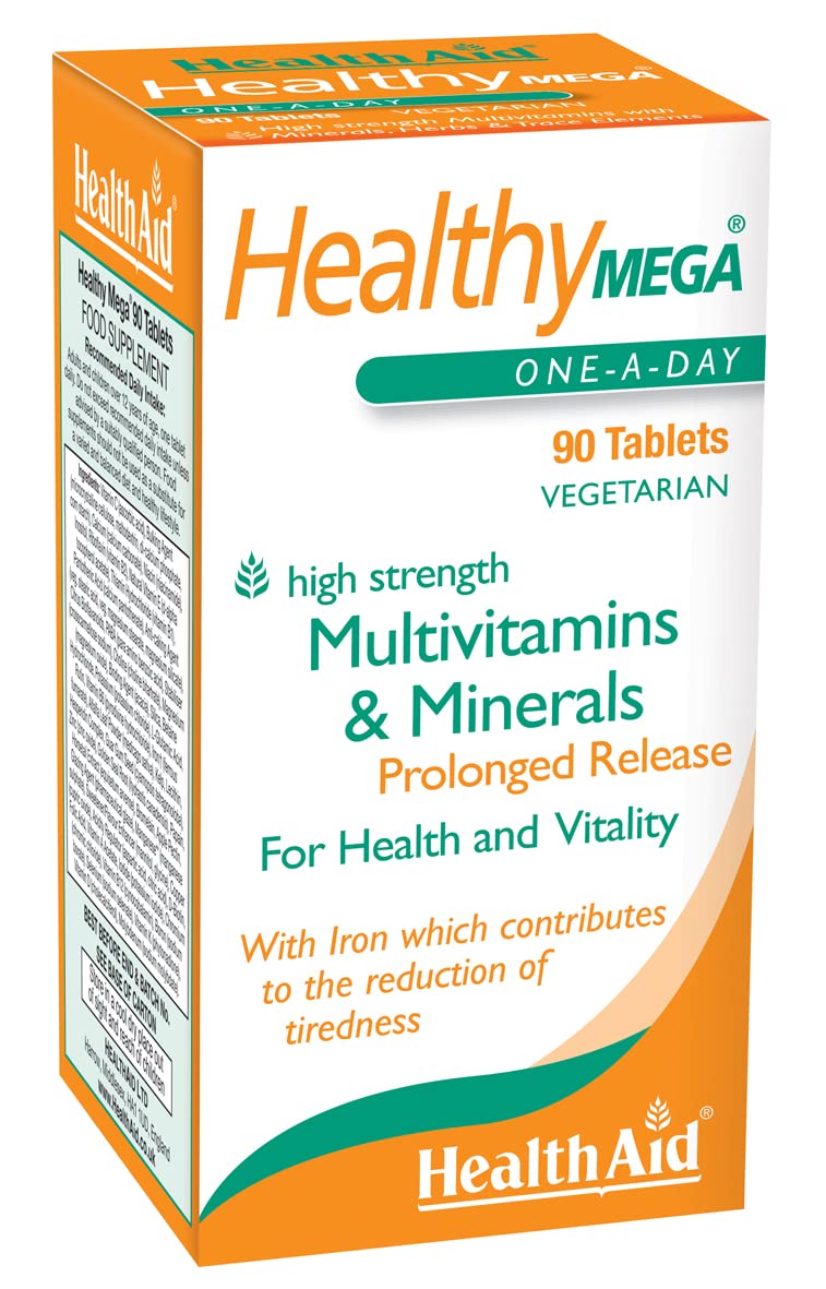 Healthy Mega - Prolong Release - 90 Vegetarian Tablets