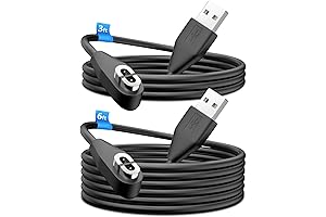 Shokz Headphones Charger | 2-Pack 3.3ft & 6ft Magnetic Charging Cable