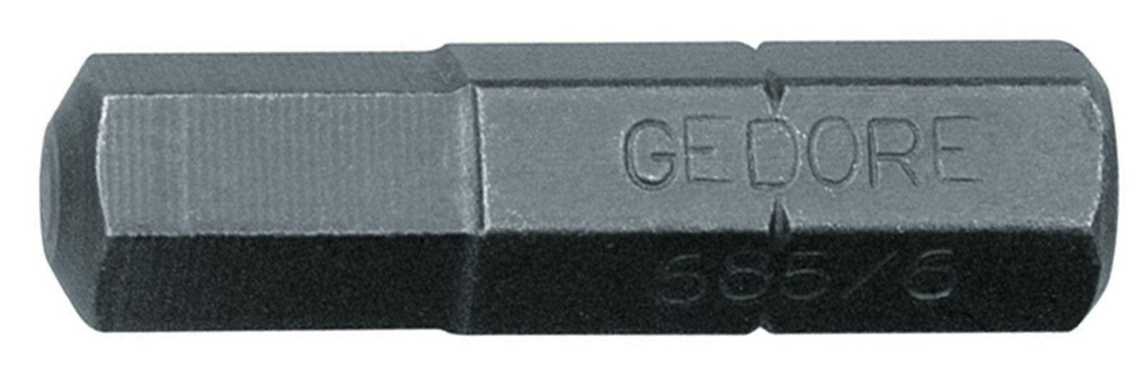 Gedore 685 2,5 S-010 bity wkrętakowe 1/4", opakowanie ekonomiczne 10-TLG, wewnętrzny 6-kątny 2,5 mm, częściowo 25 mm