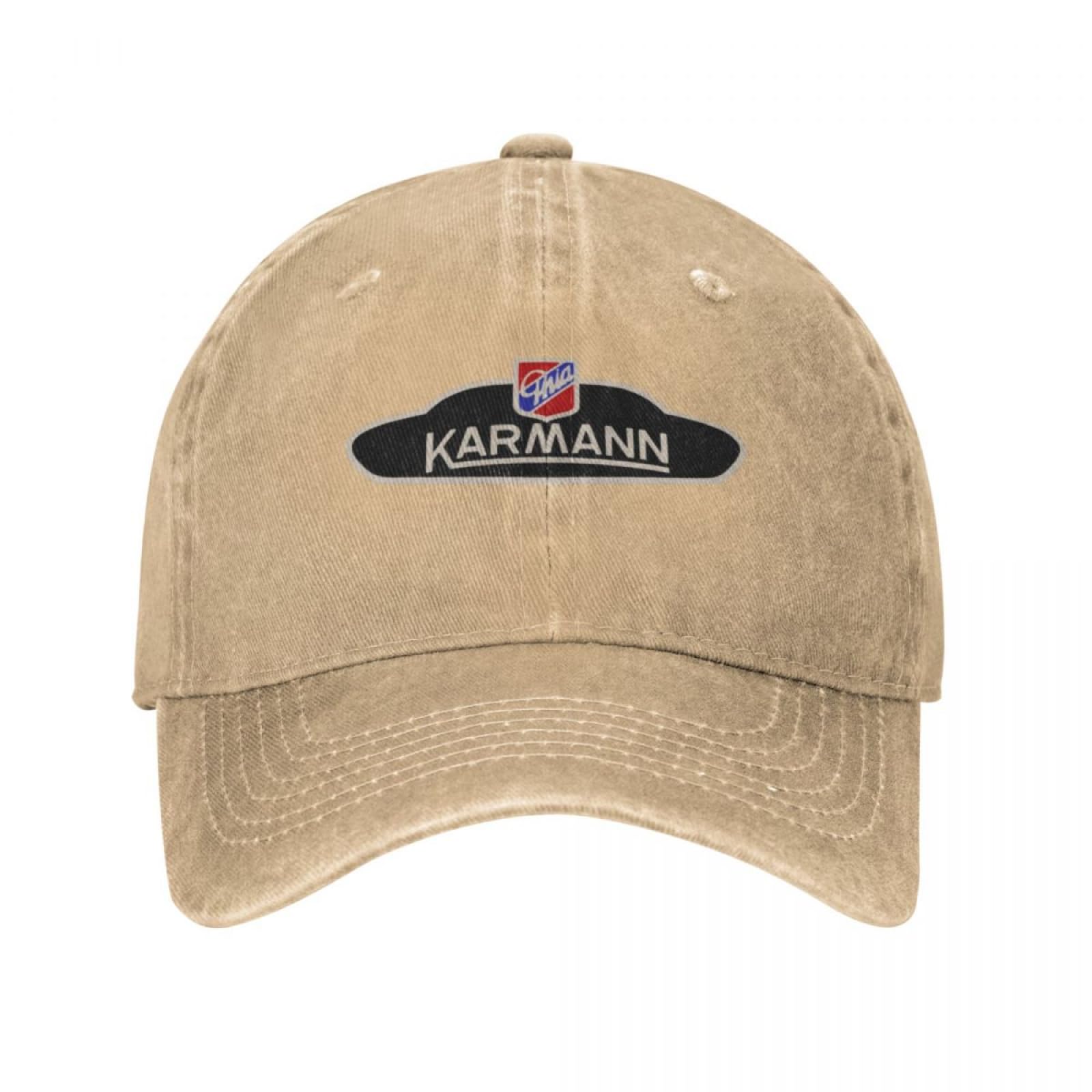 OAUMJIIL Karmann GHIA Emblem Baseball Caps Fashion Denim Hats Outdoor Adjustable Casquette Streetwear Baseball Cowboy Hat for Unisex