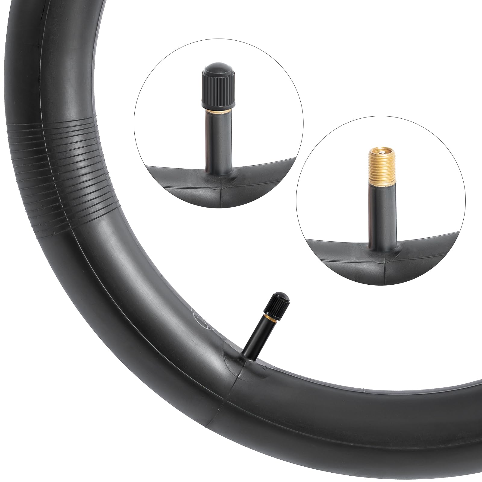 YunSCM 2-Pack 47/57-584 binnenband 27.5x1.75/1.95/2.125 AV32mm Ventil compatibel 27.5 inch Fietsbinnenband 27.5x1.75 27.5x1.90 27.5x1.95 27.5x2.0 27.5x2.10 27.5x2.125