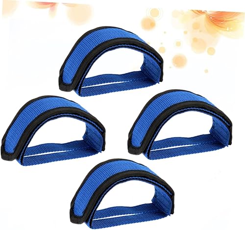 Miniatura 9 de BESPORTBLE 4 pares de pedales de bicicleta clips de dedo del pie de ciclismo correas de dedo del pie de bicicleta correas de bicicleta Fixie clips