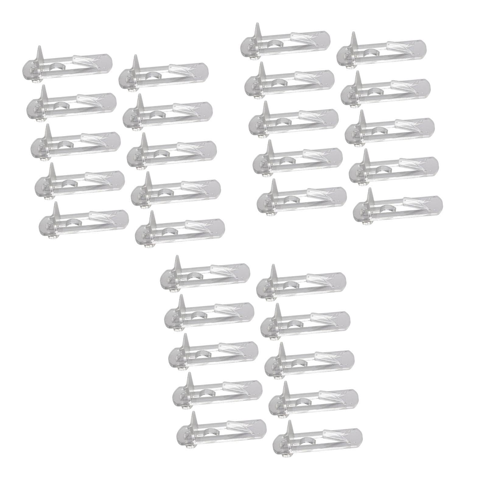 Zambuph Thick Shelf Cabinet Shelf Pins Self Locking Provide Essential Stability While Enhancing Bookcase Closet Items Bracket Clips For Supporting Furniture