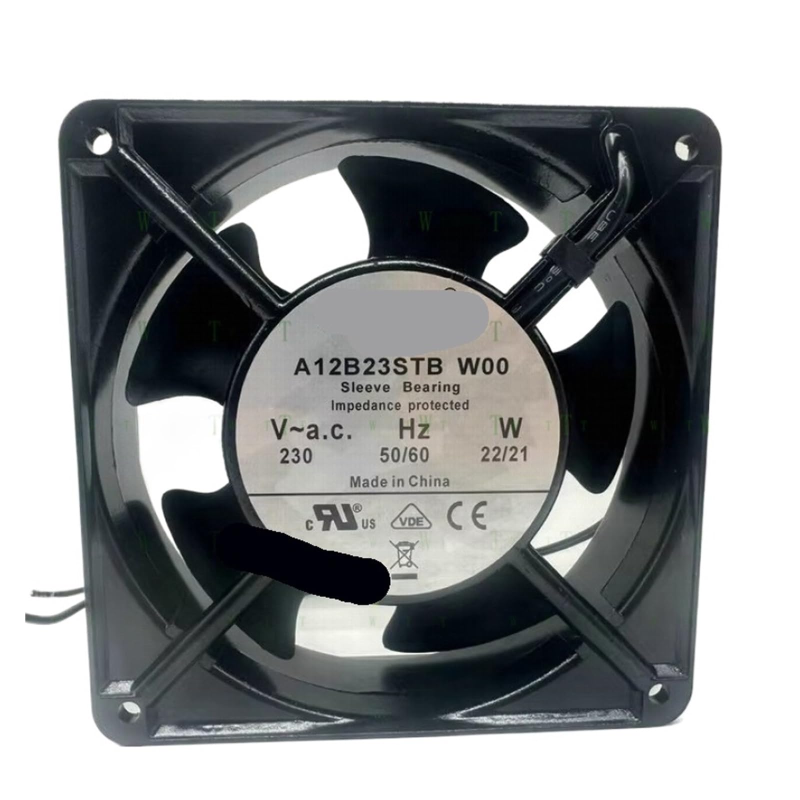 PEQYUACTE A12B23STB W00 230V 22/21W 12cm Inverter Fan