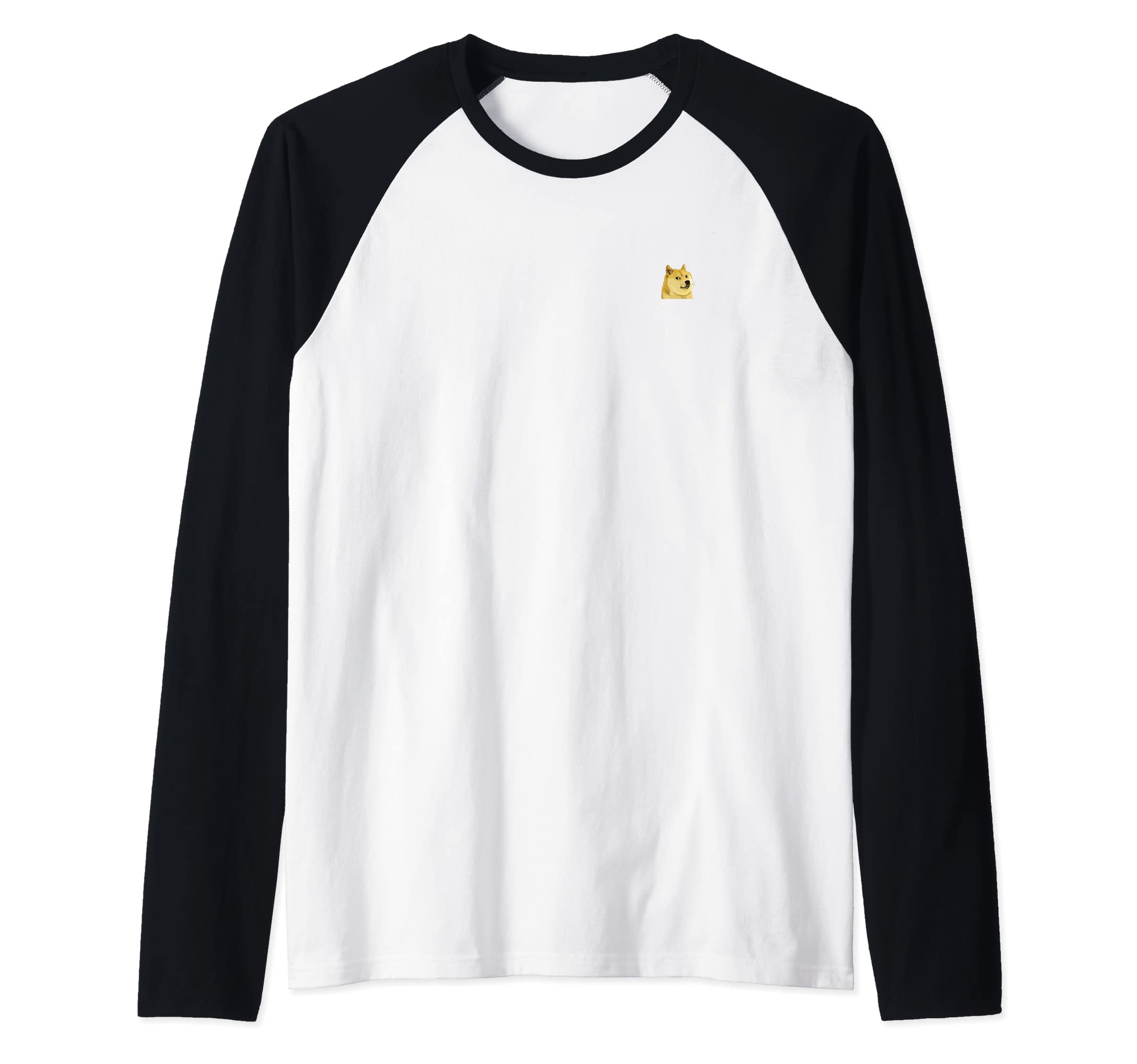Dogecoin HODL On, To The Moon Cryptocurrency | Crypto Doge Raglan Baseball Tee