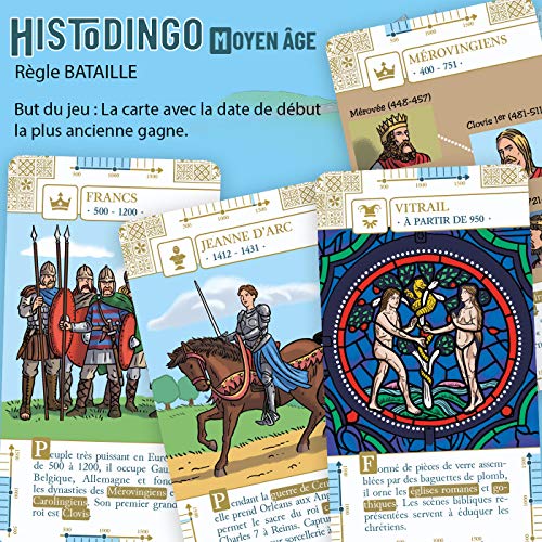 Asmodee Histodingo Moyen Âge - vue 9