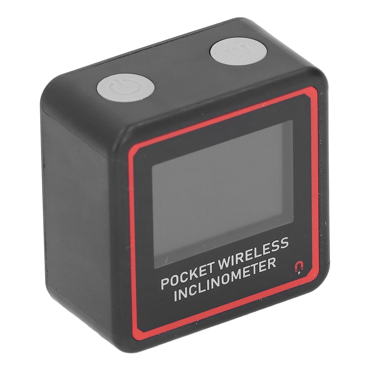 Digital Inclinometer Pocket Level, VA Display, V Groove Magnet, Rechargeable, IP54 Waterproof, for Construction, Woodworking, Machinery