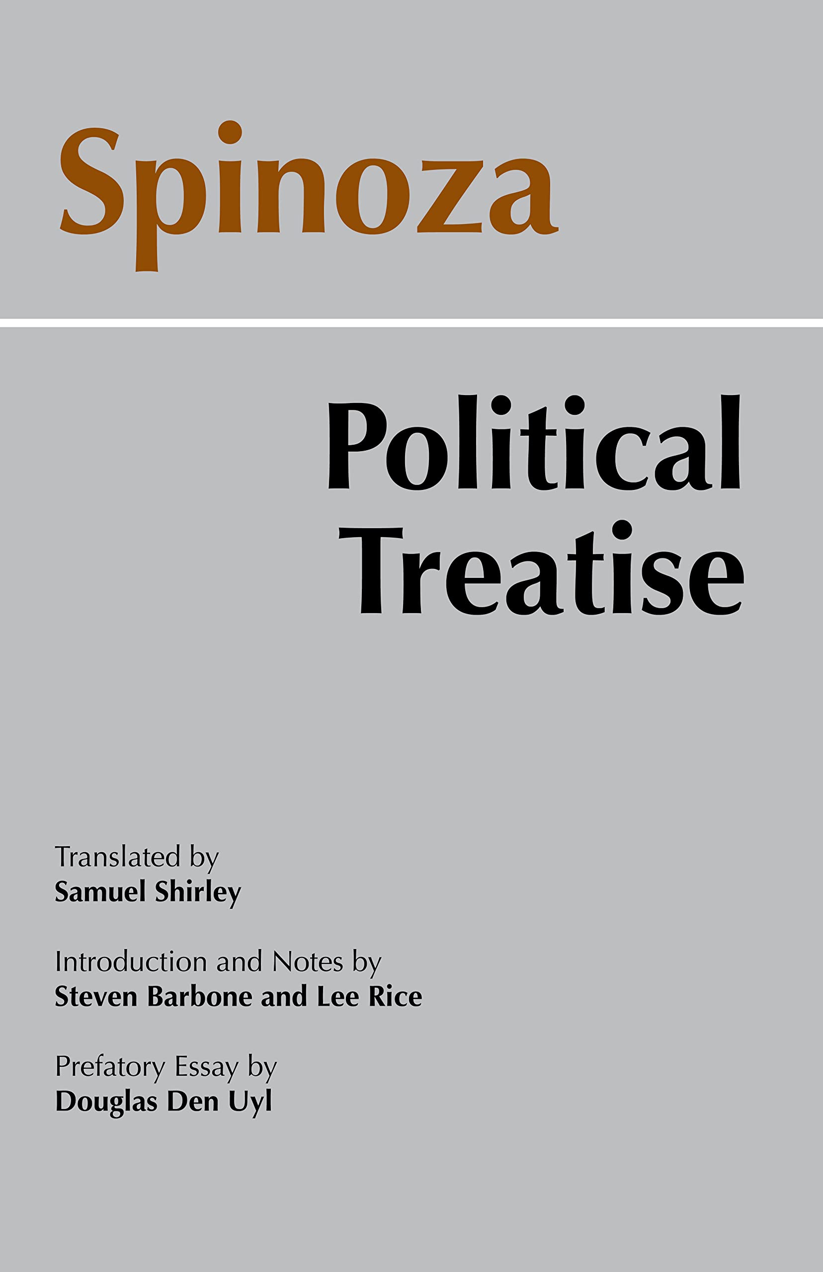 Political Treatise (Hackett Classics)