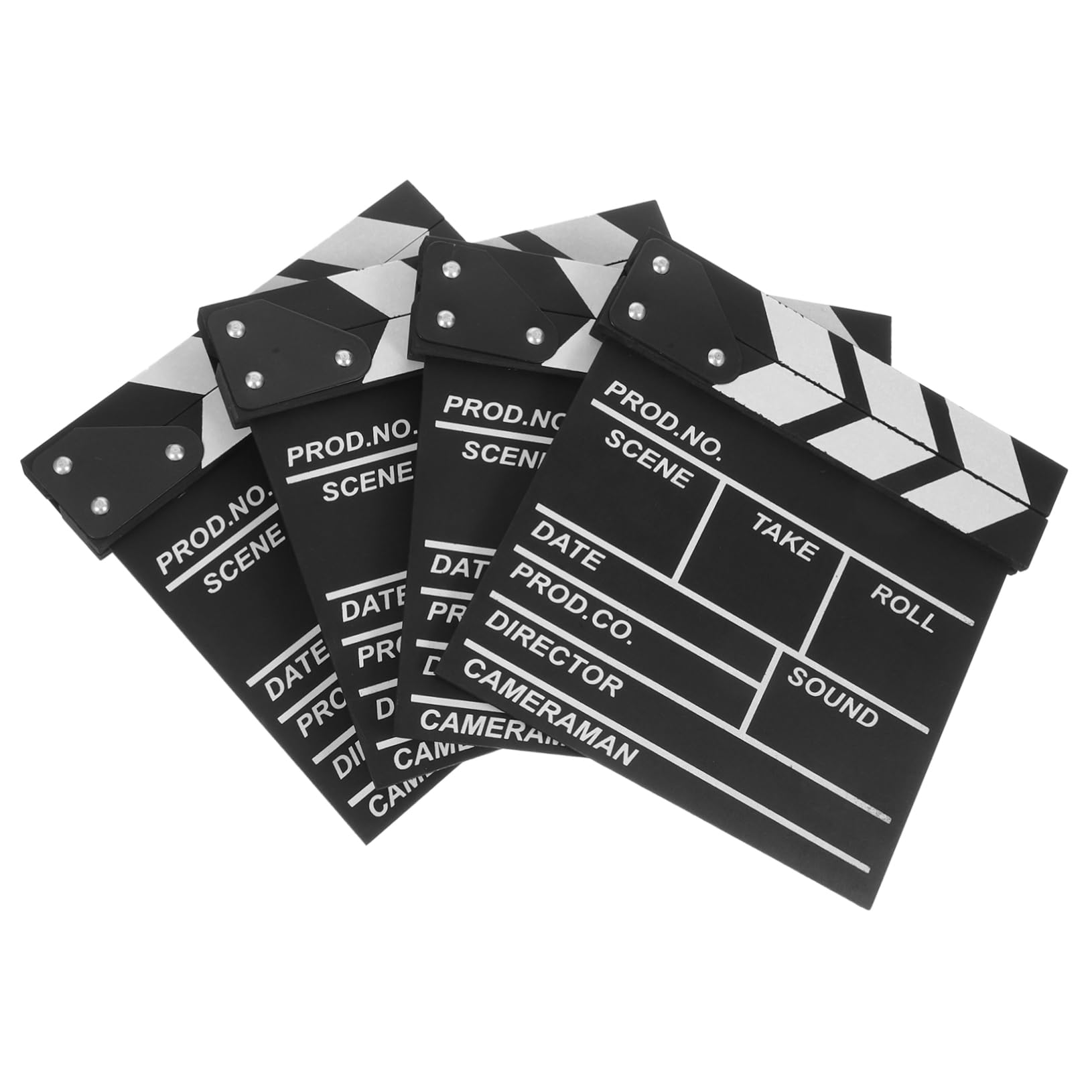 Tablero de claqueta clásico con acabado realista para proyectos de fotografía y teatro