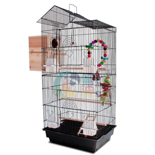 Grande Gaiola De PáSsaro Papagaio Em Casa, Gaiola De CanáRio De Pombo, Para CriaçãO De Pequenos Anim