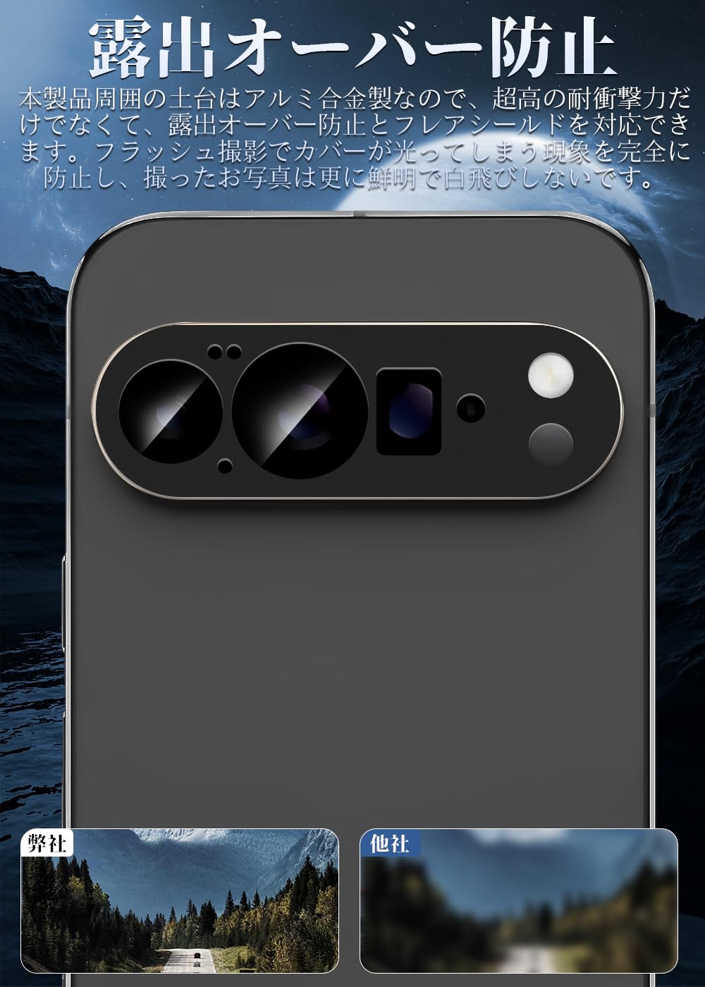 Amazon.co.jp: ZXZone for Google Pixel 10 Pro カメラフィルム アルミ