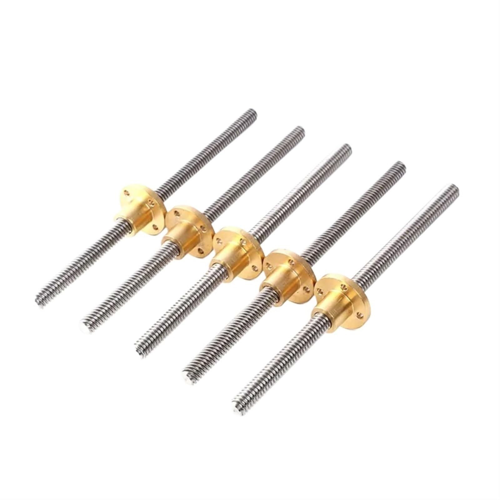 L6NqIAG 1PC T8 Lead Screw Dia 8mm Pitch 1mm Lead 1mm for 3D Printer Printer Lead Screw(650MM)