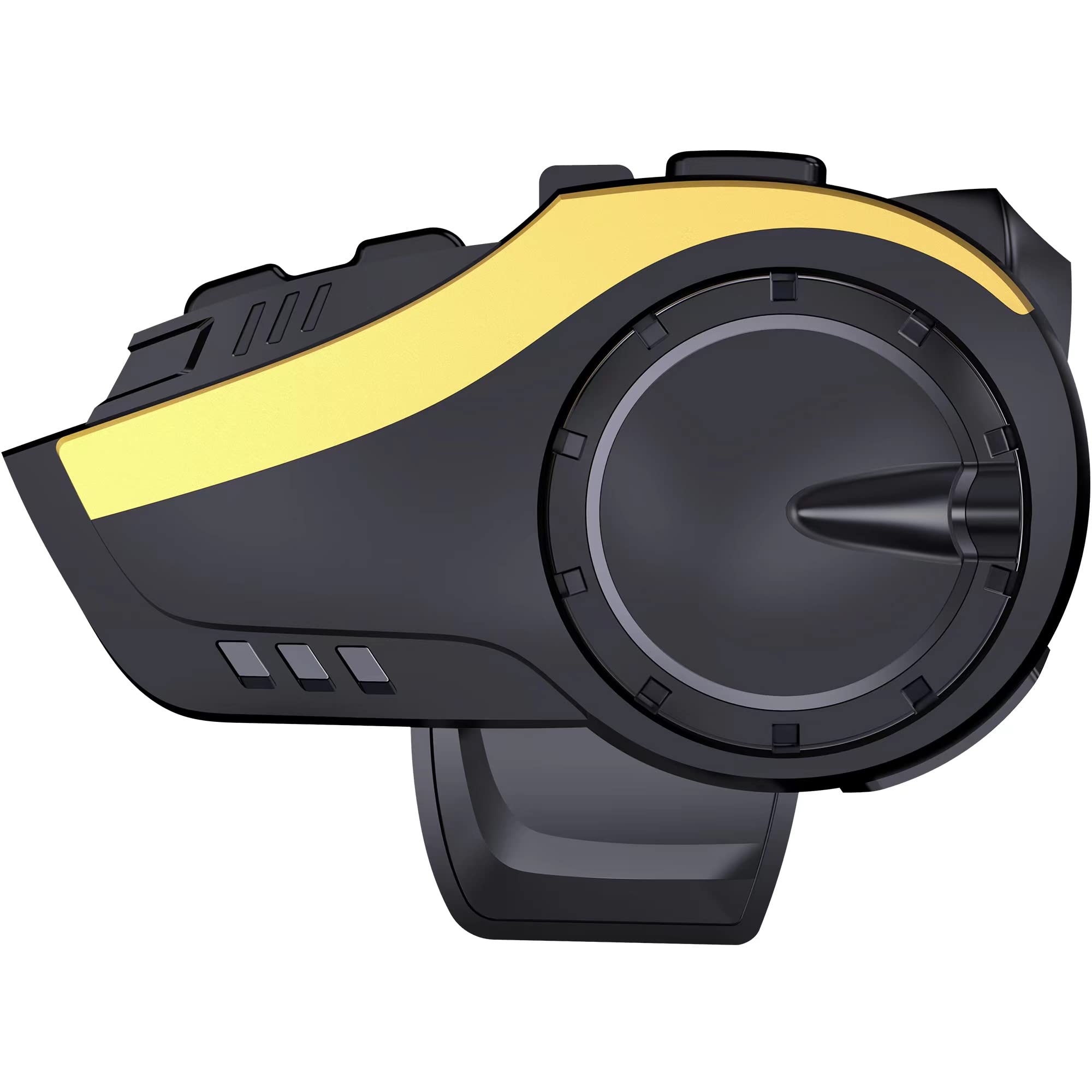 Motorcycle Helmet Bluetooth Headset 2000m 10 Riders with Microphone, Group Moto Communication Systems with Music Sharing and Siri,IP65 Waterproof Ski Powersports Motorbike Intercom for ATV All Helmets