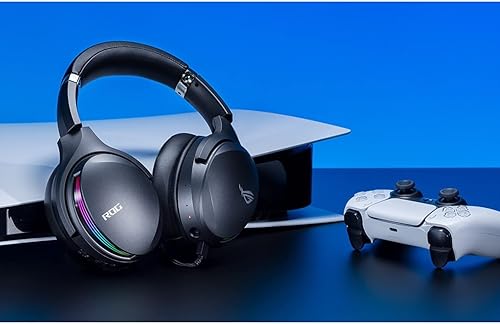 Miniatura 7 de ASUS ROG Fusion II 500 Auriculares para juegos – Micrófono formador de haz AI, micrófono AI con cancelación de ruido, sonido envolvente 7.1, ESS