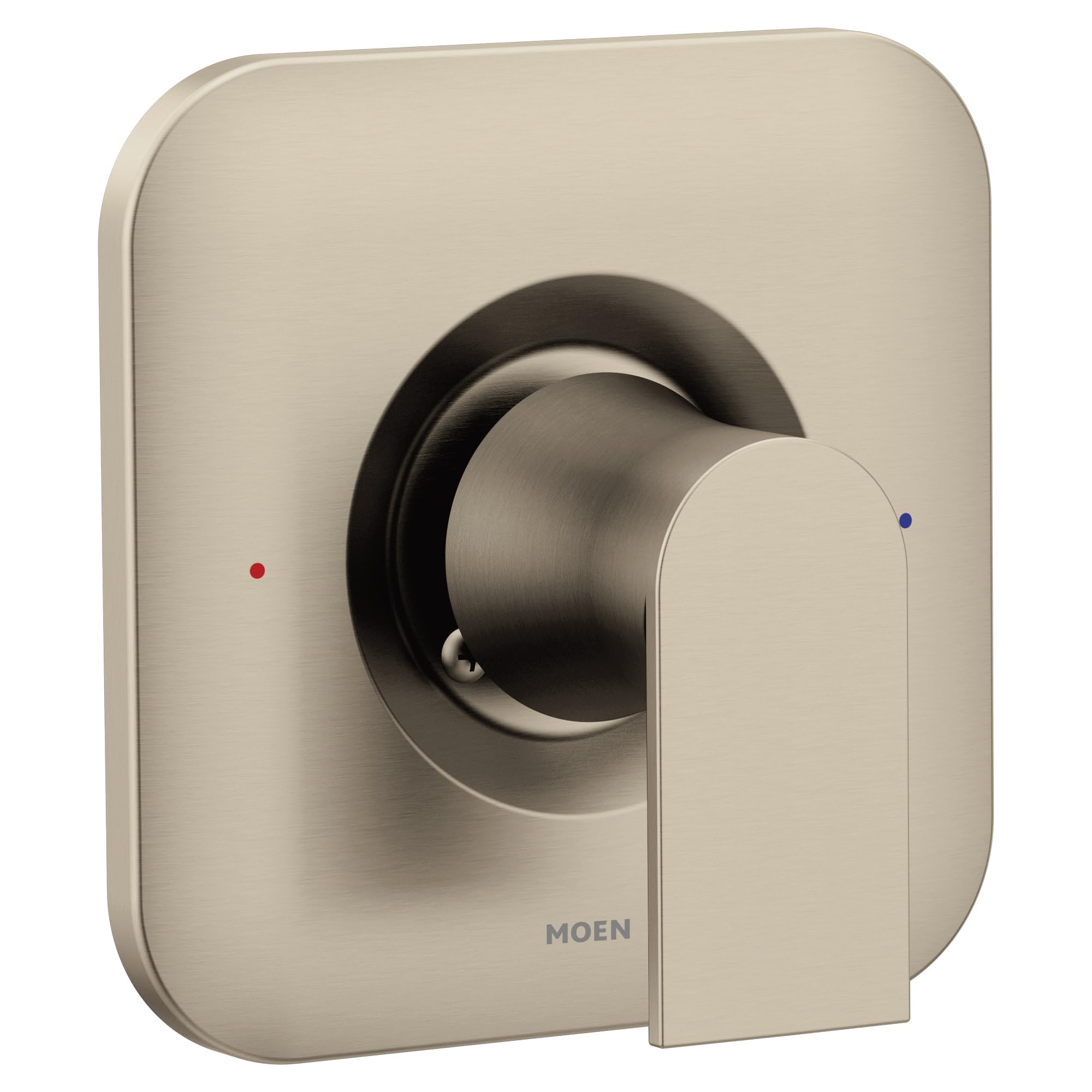Moen Genta LX Brushed Nickel 1-Handle Posi-Temp Pressure Balancing Modern Valve Trim Kit, Valve Required, T2471BN