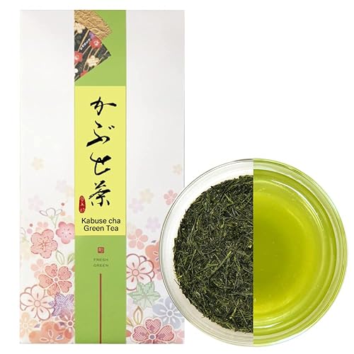 KabusechaSencha Green Tea 70g(2.4oz) Loose leaf from JAPAN Japanese Tea KIMIKURA (1a_Premium -Saemidori Cultivar)