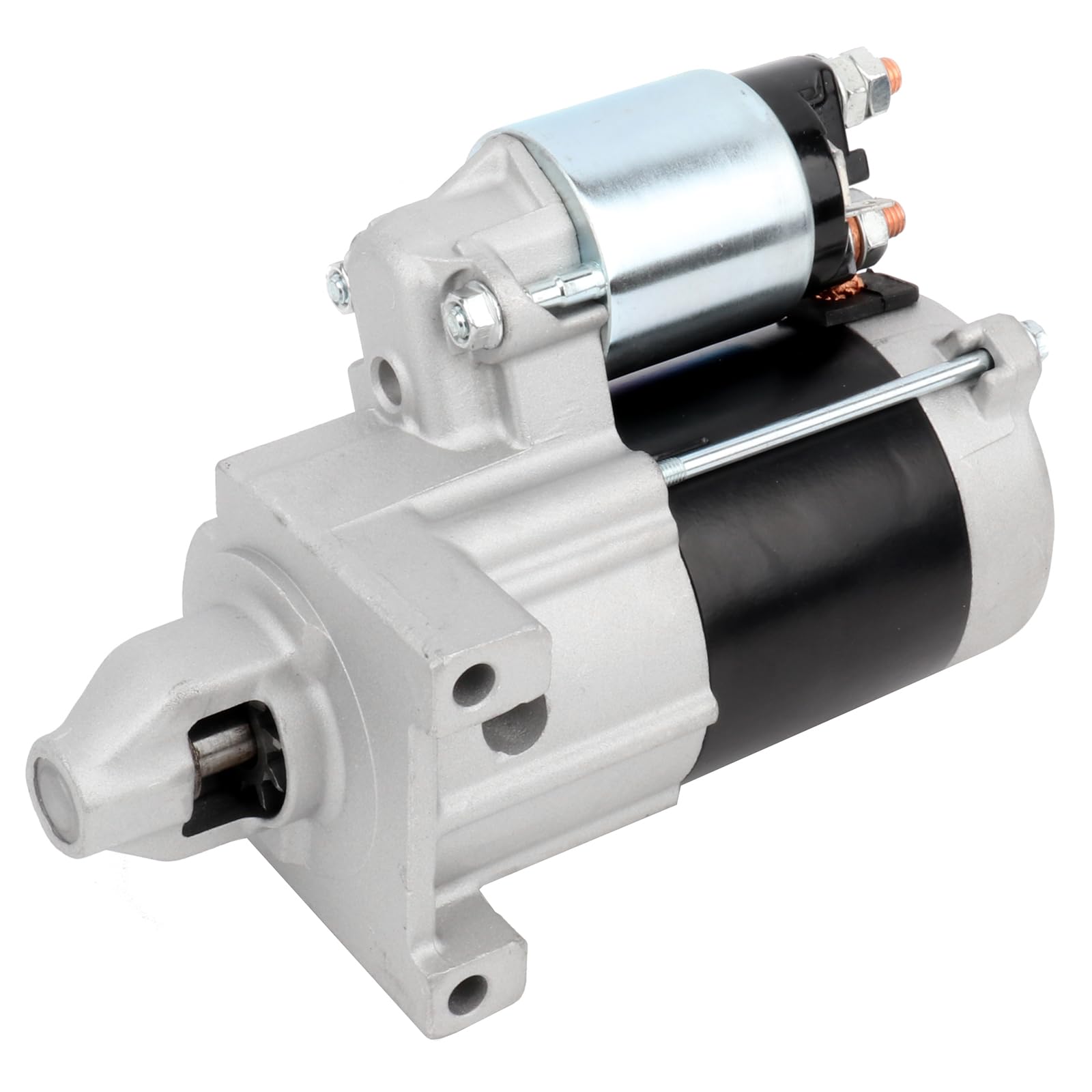 SCITOO Starter Motor fit for John Deere Mowers - Z-Trak 657/ 657A/667/667A/727/ 727A All,for Kawasaki 23HP for Kubota Tractors - Lawn T1770 2005-Bk FH GH500V 17HP Gas Replacement Starter 18266 | For JOHN DEERE X534/X340 2 0.68L 06-09, LX288 2 0.57L 99-03|Starters Motor|Reference# SE501873