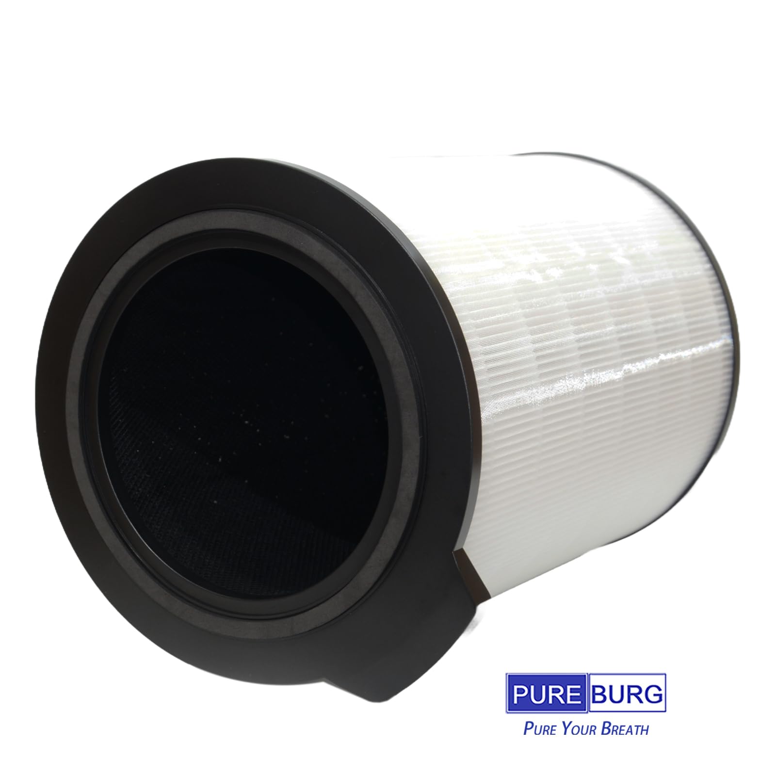 PUREBURG Filtr wymienny, kompatybilny z oczyszczaczem powietrza Bosch Air 6000, 1 opakowanie, H13 HEPA węgiel aktywny 2 w 1, 3-stopniowa filtracja kurzu, VOC, zapach