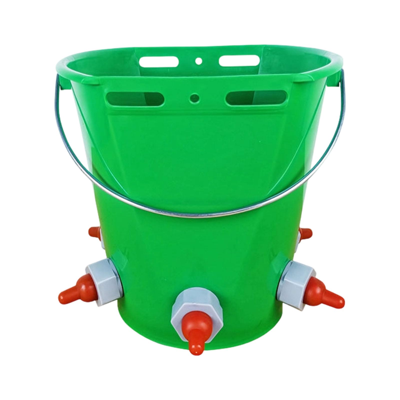 LUCKGONI Nipple 8L Feeder Bucket For Lamb Calves Puppies Nursing Bucket Multi Animal Nursing Tool Farm Drinking Equipment