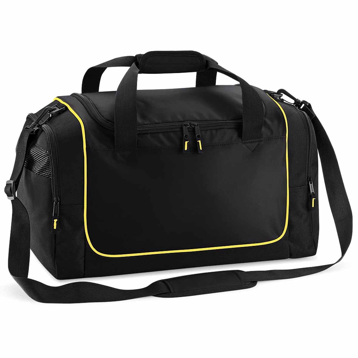 Quadra QS77 Teamwear Locker Bag - Black/Yellow