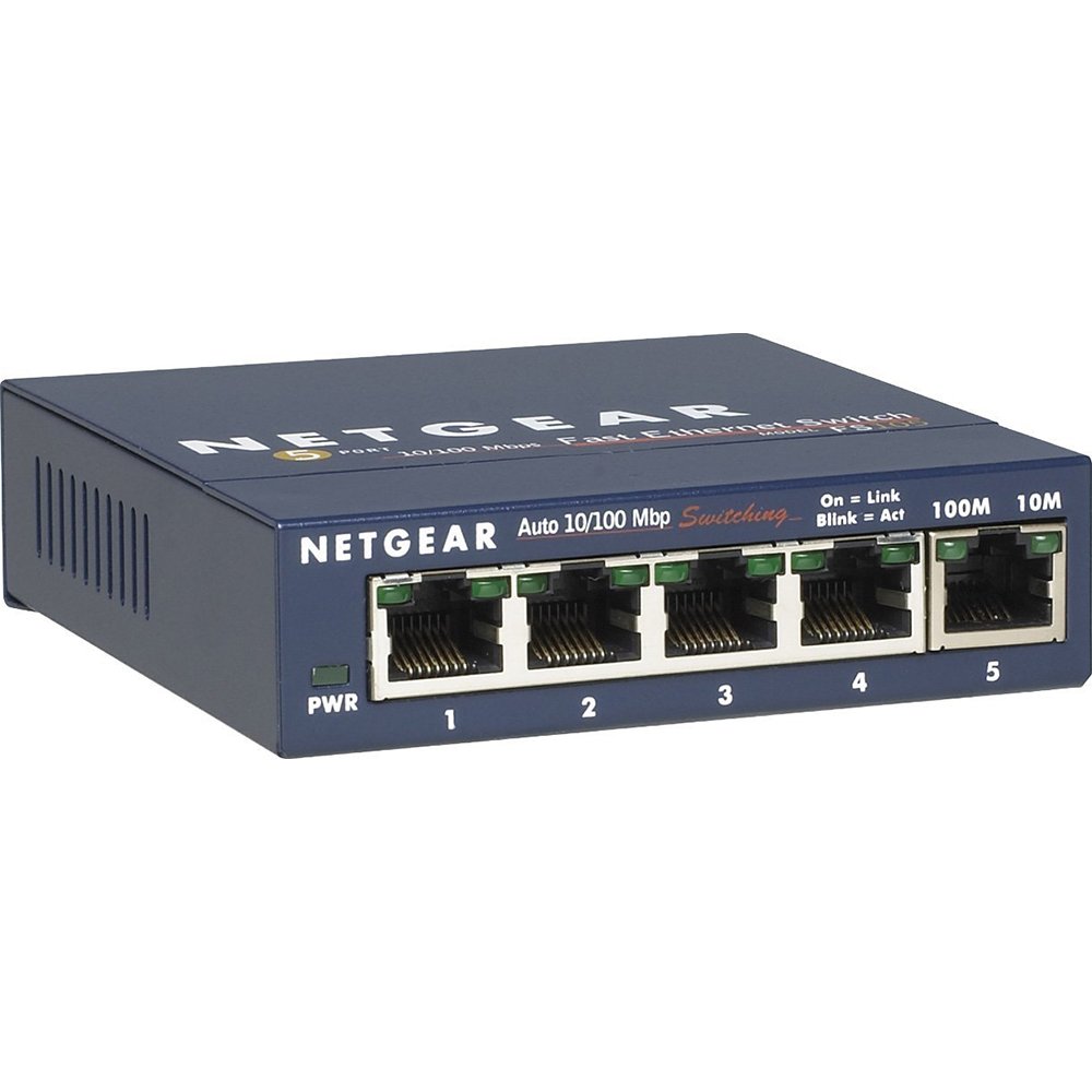 SWT 5Port 10/100 w/Uplink Button
