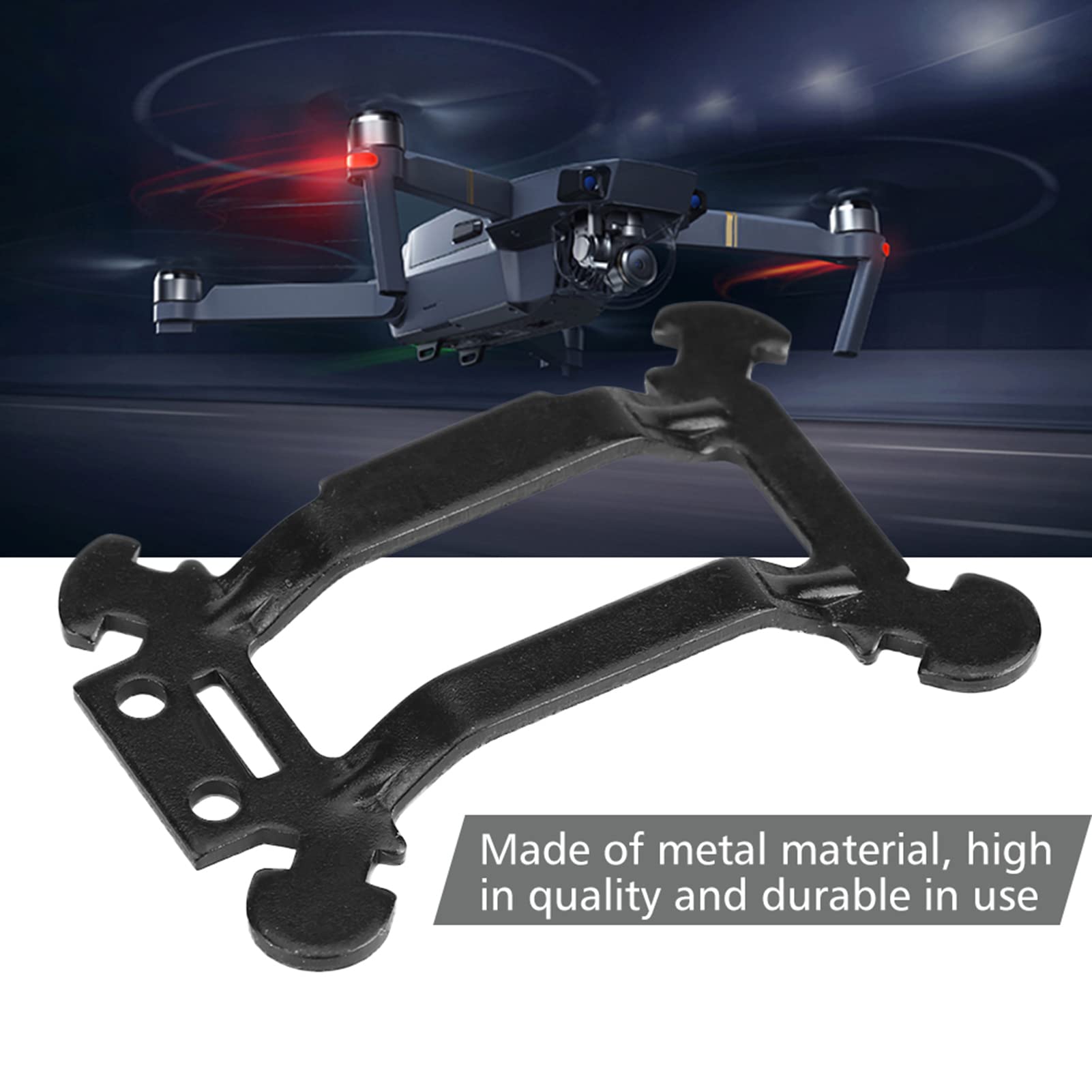 equlup Mavic Pro Gimbal Vibration Absorbing Board, RC Camera Gimbal Damping Board Shock Bracket Hanging Plate for Mavic Pro Drone