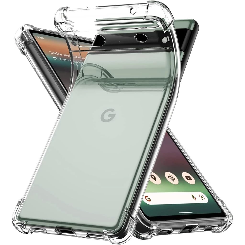 Spazy Case® Google Pixel 8a Back Cover | Protective Soft Transparent Shockproof Hybrid Protection Back Case Cover for Google Pixel 8a (B0CZ3R91VN) Amazon Price History, Amazon Price Tracker