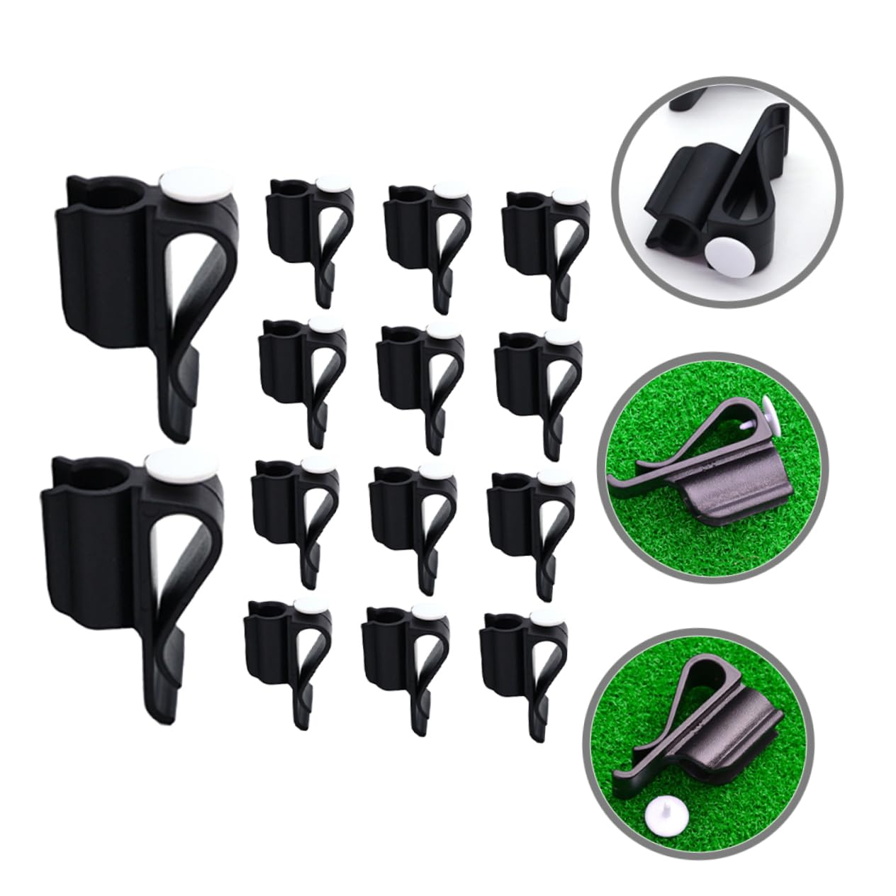 POPETPOP Almacenamiento De Putter Soportes para Putter Fuerza Golf Accesorios Decoración para Golfistas Titular del Club Clip De Organización del Club El Plastico