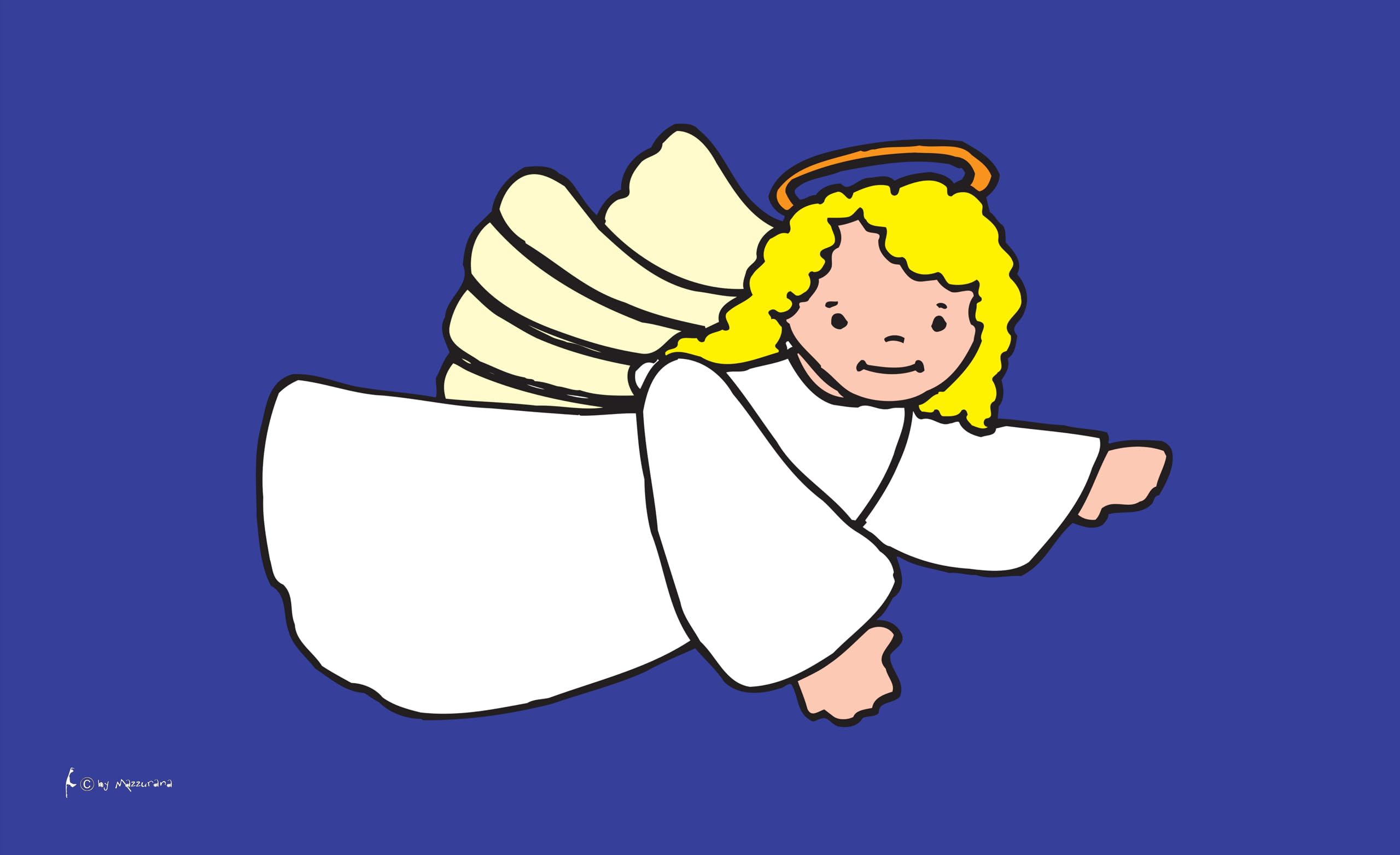 Drapeaux amusants d'ange pour décorer la chambre d'enfant et les cabanes