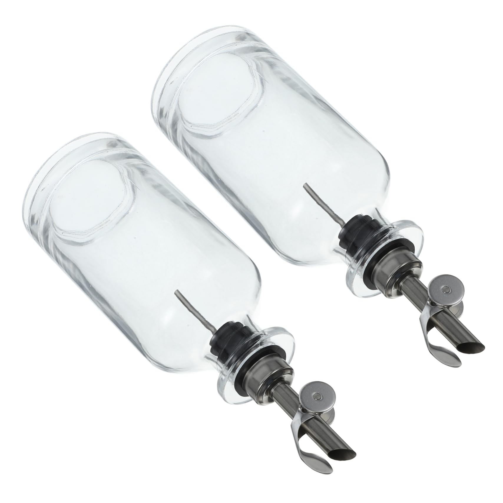 Récipient à Huile D’olive en Verre 350ml, Lot de 2