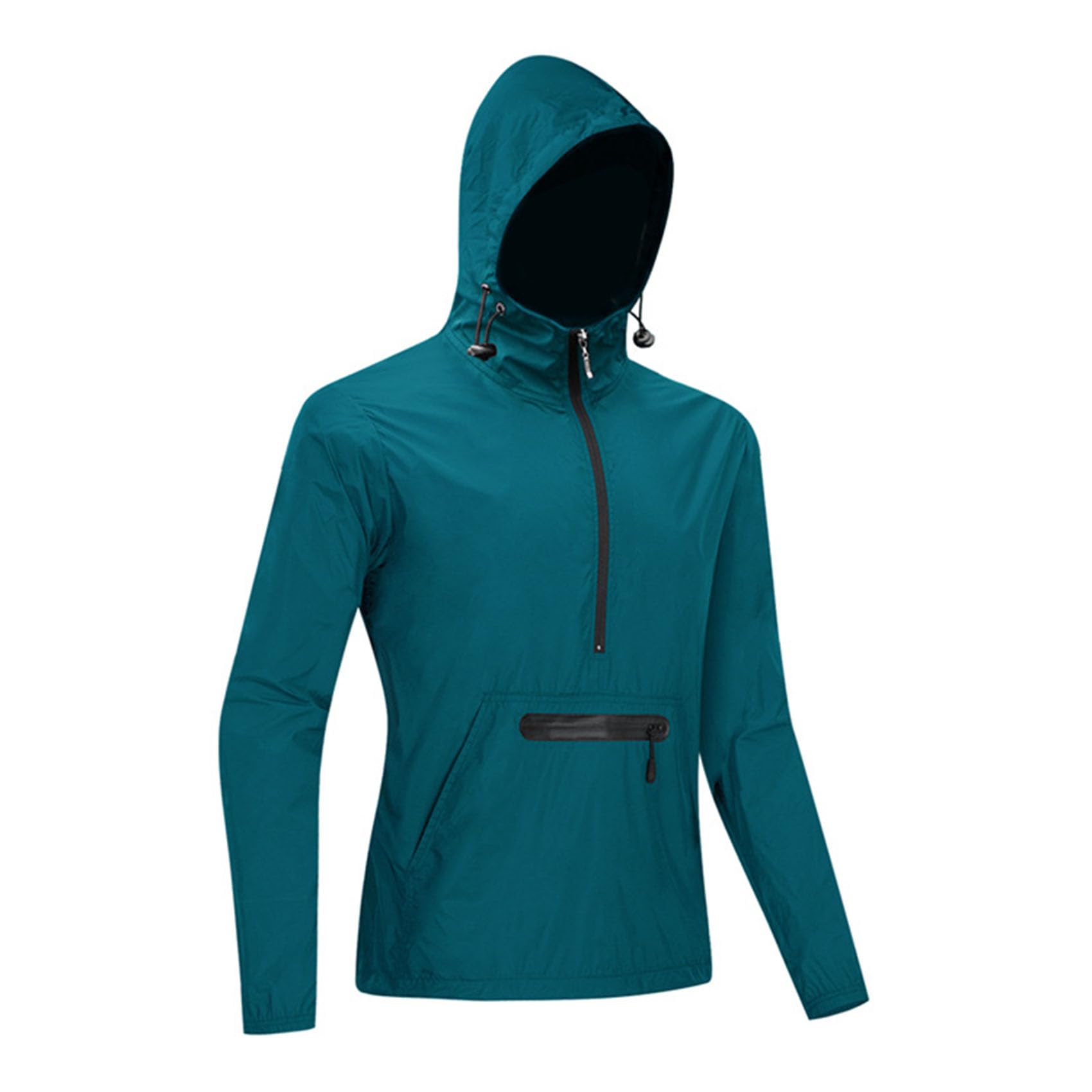 Chaqueta con capucha de ciclismo para hombre Chaquetas impermeables para la lluvia Jersey ligero Jersey para montar en bicicleta Ciclismo Running Top Ciclismo MTB Abrigo Ropa