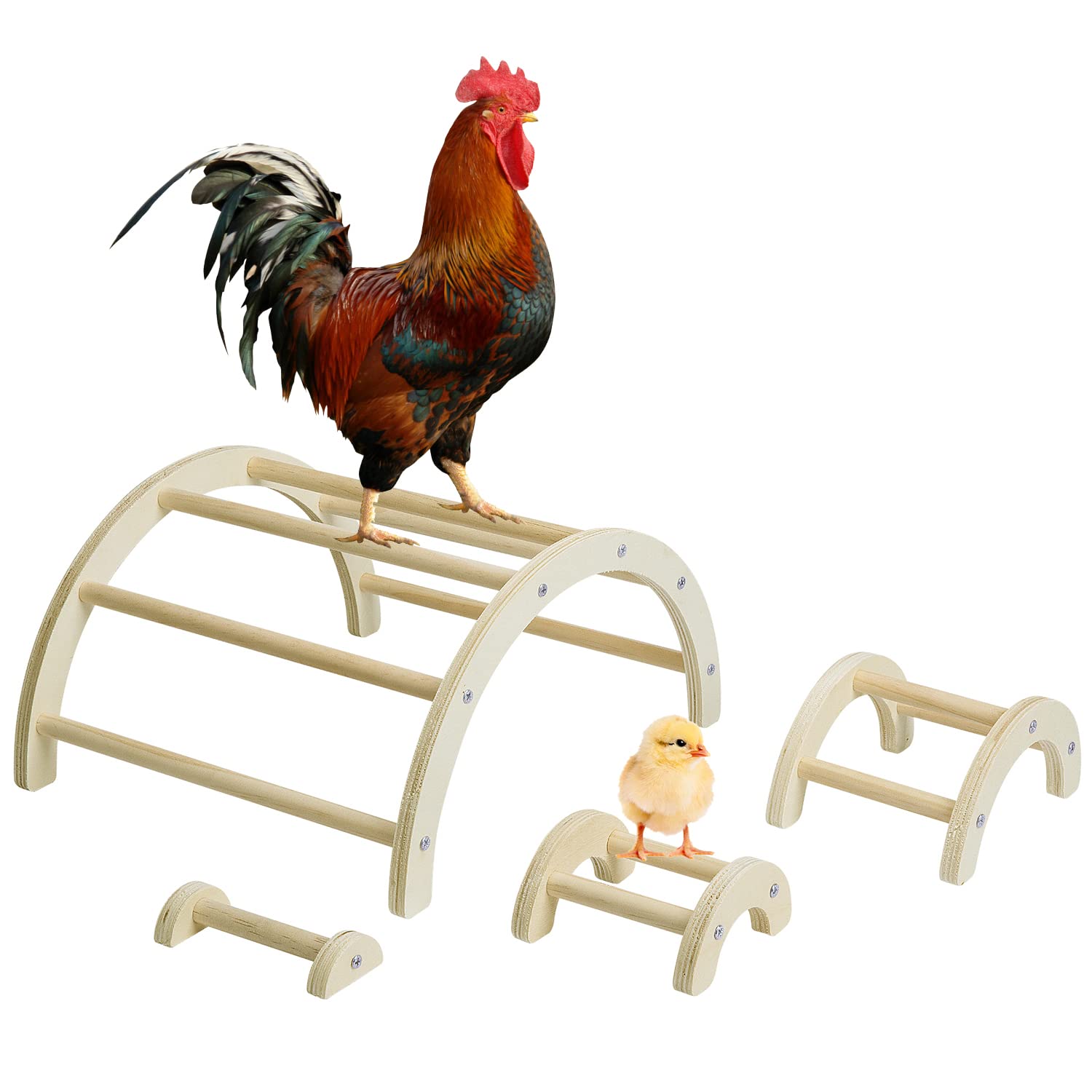 ToHLo Chicken Perch Chicken Toys Chicken (A)