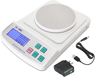 Eosphorus Digital Lab Scale 0.01g Precision Balance 600g Capacity - Ideal for Chemistry Labs, Education, Kitchen Weighing Grams Ounces