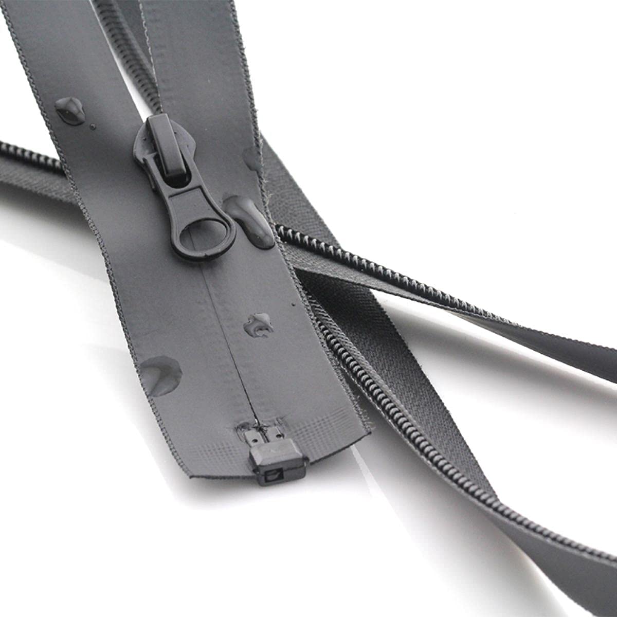 Estrattore Ziper, fissatore di cerniere, Sliders Zipper,Sewing Zips,Ended Zip Fasteners,Open-end Waterproof Plastic Nylon Zippers