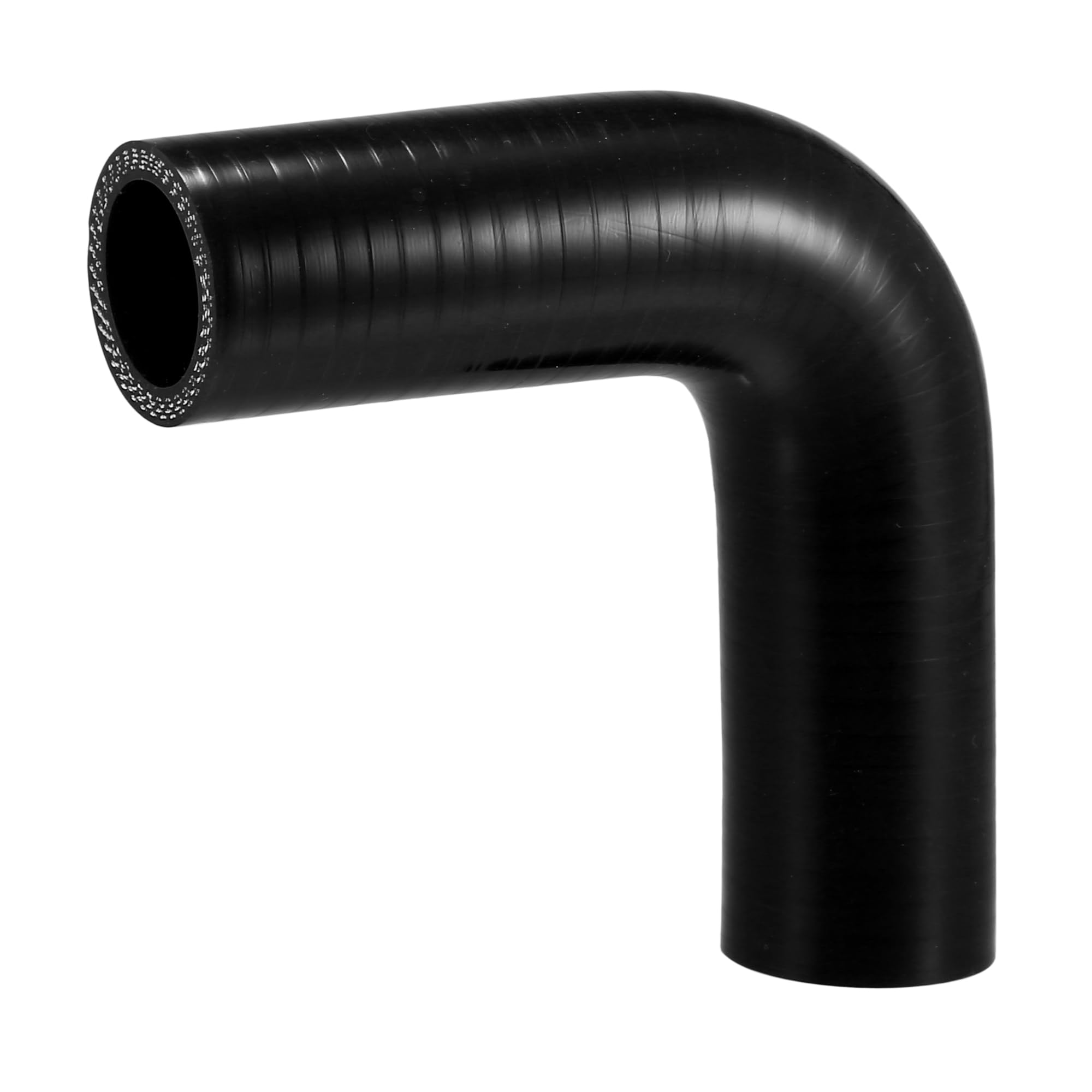 Tuyau De Refroidissement En Silicone 90° - ID 63-76mm, Longueur 102mm, Résiste à 300°C (pour Liquide De Refroidissement, Huile, Frein)