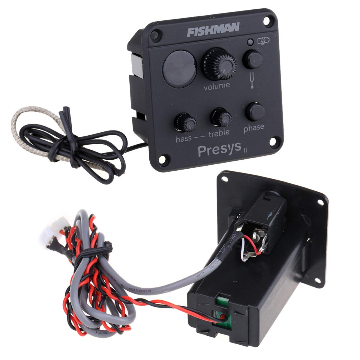 Fishman Presys II On-Board Acoustic Guitar Preamp Pickup Piezo