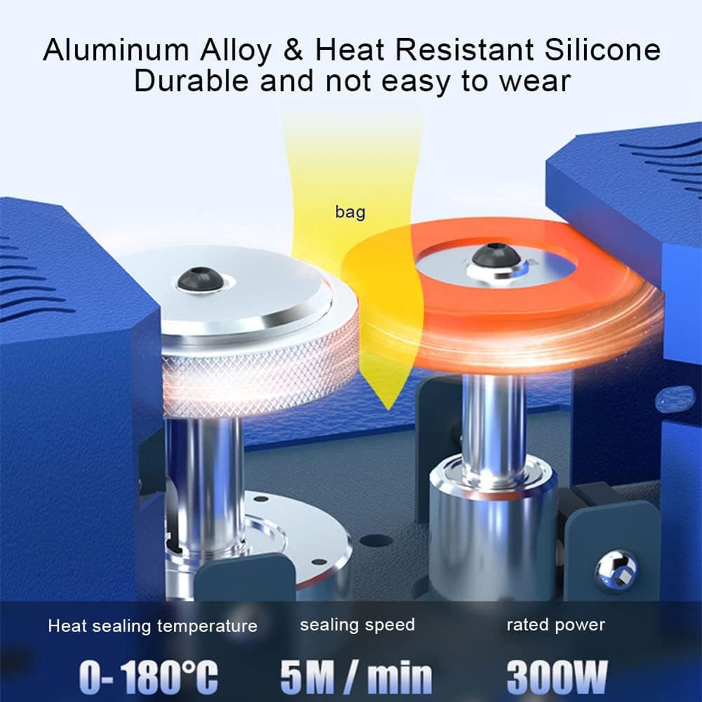 Sigillatrice Continua 300w, Controllo Costante Di Velocità/temperatura